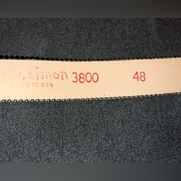 Bb belt Size 48